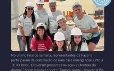 📌 Facens participa de ação com a TETO