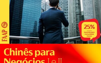 Novas turmas do curso de Chinês para Negócios do Instituto de Línguas Facens